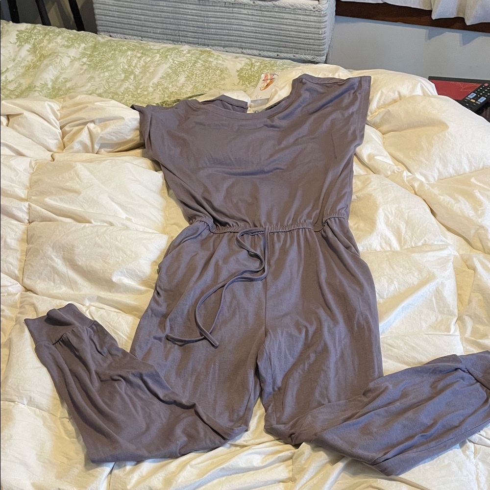 Elegant Mauve Jumpsuit
